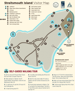 A map of the self-guided walking tour.