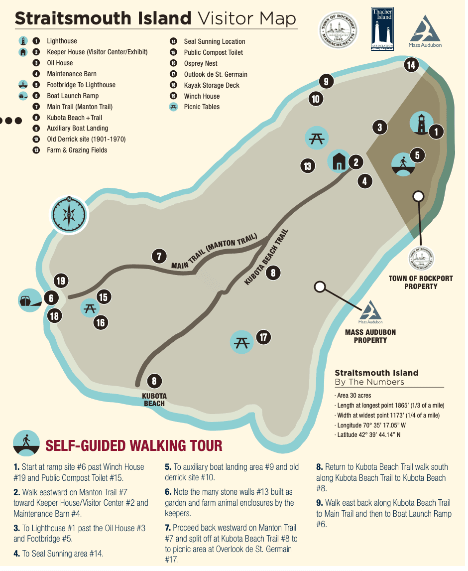 A map of the walking tour with many different locations.