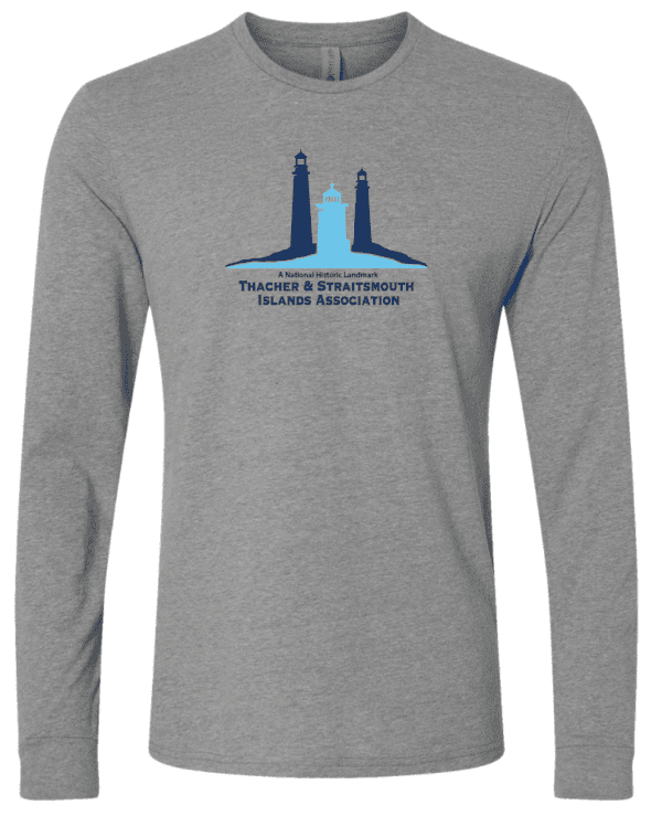 New! TSIA Logo Long Sleeve T-Shirt, Heather Gray